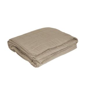 Överkast Dubbelsäng Greige 260x260cm Fondaco Kevin