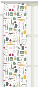 Panelgardin Arvidssons Textil Dinner Grön 43x235cm 2-Pack