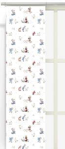 Panelgardin Arvidssons Textil Emil & Ida I Hönsgården Naturvit 2-Pack