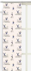 Panelgardin Arvidssons Textil Emils Glädjeskutt Beige 2-Pack