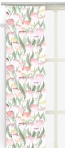 Panelgardin Arvidssons Textil Ljuvligt Rosa 43x235cm 2-Pack