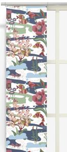 Panelgardin Blå/Rosa Arvidssons Textil Landet Bubblar 2-Pack