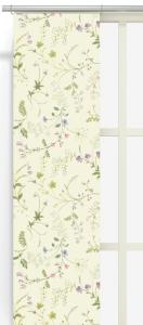 Panelgardin Gul Arvidssons Textil Blomsteryra 2-Pack