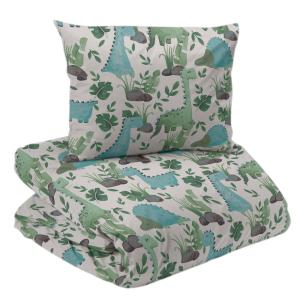 Påslakanset Barn Blå/Grön Danilo 150x210cm Redlunds