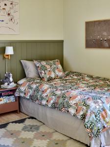 Påslakanset Barn Redlunds Åsgränd Grön 150x210cm