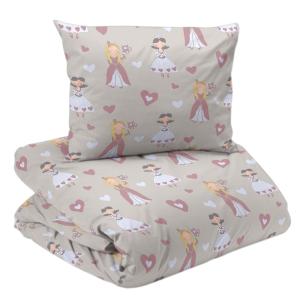 Påslakanset Barn Redlunds Prinsessa Linnebeige 150x210cm