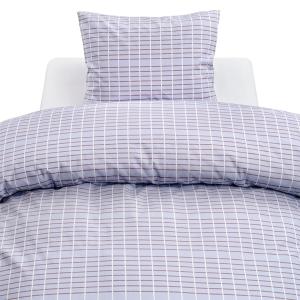 Påslakanset Rutigt Blå Borganäs Of Sweden Rumba 150x210cm