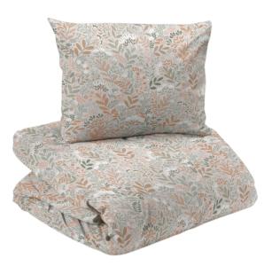 Blommigt Påslakanset Hage Persika 150x210cm Redlunds