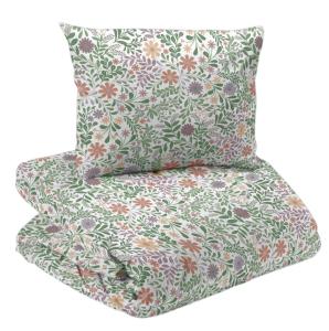 Påslakanset Blommigt Redlunds Backa Persika 150x210cm