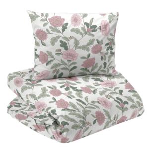 Påslakanset Blommigt Redlunds Faye Offwhite 150x210cm