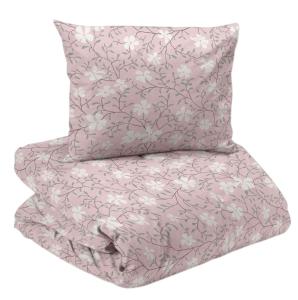 Påslakanset Blommigt Redlunds Hedvig Rosa 150x210cm