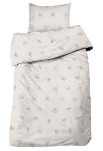 Påslakanset Blommigt Redlunds Molly Linnebeige/Multi 150x210cm