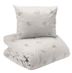 Påslakanset Blommigt Redlunds Molly Linnebeige/Multi 150x210cm