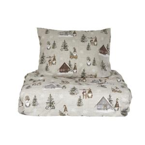 Jul Påslakanset Harald Brun 150x210cm Fondaco