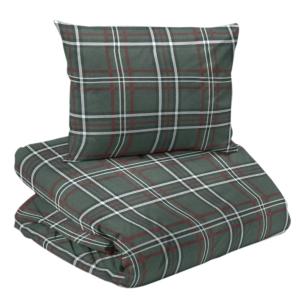 Påslakanset Flanell Redlunds Cervinia Grön 150x210cm