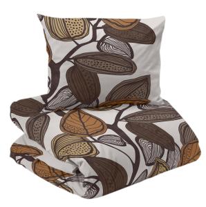 Påslakanset Grenar Brun 150x210cm Redlunds
