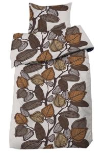 Påslakanset Grenar Brun 150x210cm Redlunds