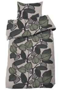 Påslakanset Grenar Grön 150x210cm Redlunds