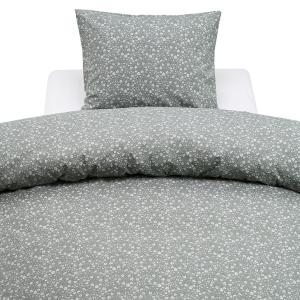 Påslakanset Grön Borganäs Of Sweden Rita Flower 150x210cm