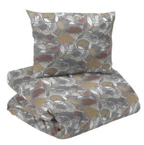 Påslakanset Aurora Gul/Mullvad 150x210cm Redlunds