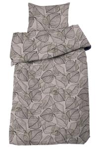 Påslakanset Hugo Linnebeige/Grön 150x210cm Redlunds