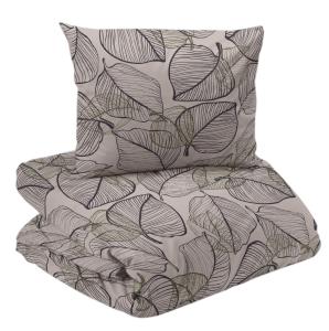 Påslakanset Hugo Linnebeige/Grön 150x210cm Redlunds