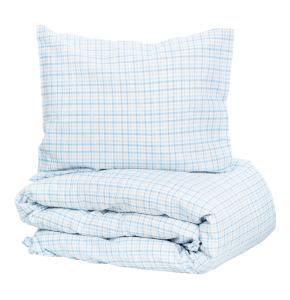 Bäckebölja Påslakanset Kosta Linnewäfveri Dalskog Blå 150x210cm