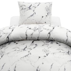 Påslakanset Microfiber Maribelle Vit 150x210cm Harmony