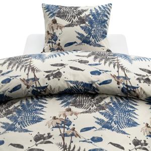 Påslakanset Microfiber Skogsdunge Marinblå 150x210cm Harmony