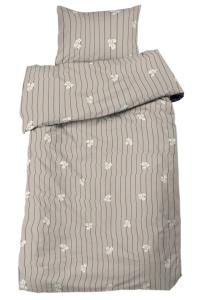 Påslakanset Randigt Redlunds Tove Mullvad 150x210cm