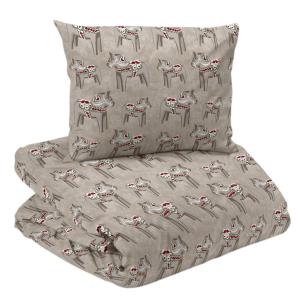 Påslakanset Redlunds Malung Linnebeige 150x210cm