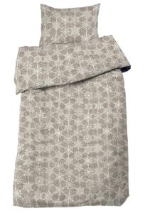 Påslakanset Redlunds Snöflingor Linnebeige 150x210cm