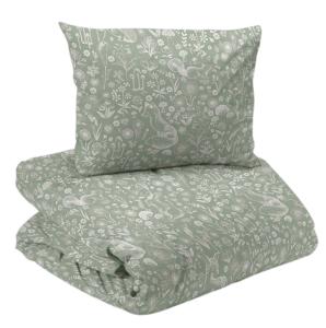 Påslakanset Barn Redlunds Woods Grön 150x210cm