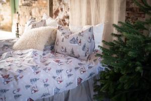 Jul Påslakanset Harald Röd 150x210cm Fondaco