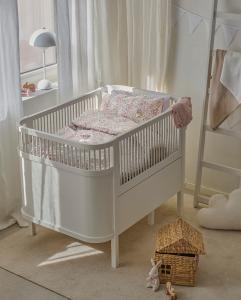 Påslakanset Spjälsäng Sand Borganäs of Sweden Floret 100x130cm