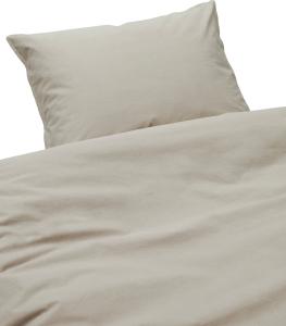 Percale Påslakanset Amie Linnebeige 150x210cm Svanefors