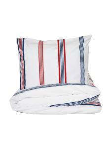 Percale Påslakanset Randigt Sydkoster Vit 150x210cm Lord Nelson Victory