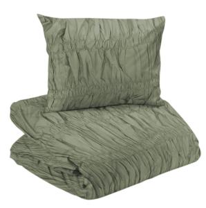 Percale Påslakanset Redlunds Cloud Grön 150x210cm