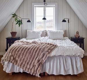 Percale Påslakanset Redlunds Cloud Vit 150x210cm