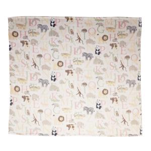 Pläd Linnebeige Redlunds Abc 130x150cm