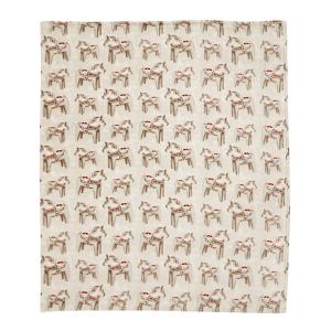 Fleecepläd Redlunds Malung Linnebeige 130x170cm