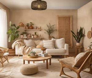 Plafond Brun Aneta Lighting Savanna 40cm