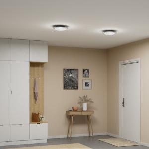 Plafond Glas Opal/Grå Dimbar Belid Cirklo 30cm