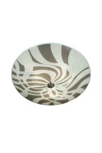 Plafond Glas Grå/Vit 42cm Aneta Lighting Band