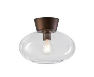 Plafond IP21 Glas Klar/Oxidbrun Dimbar 27cm Belid Bullo