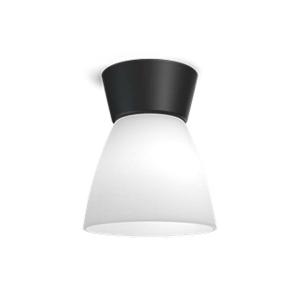 Plafond IP21 Glas Opal/Svart Dimbar Belid Bizzo 16,5cm