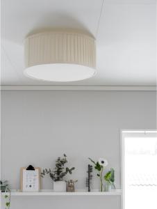 Plafond Offwhite 45cm PR Home Plissé