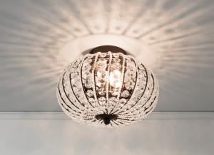 Plafond Svart/Klar Aneta Lighting Edda 29,5cm