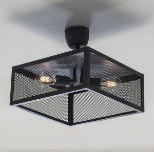 Plafond Svart PR Home Grid 35cm