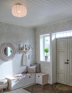 Plafond Vit Aneta Lighting Madame 38cm